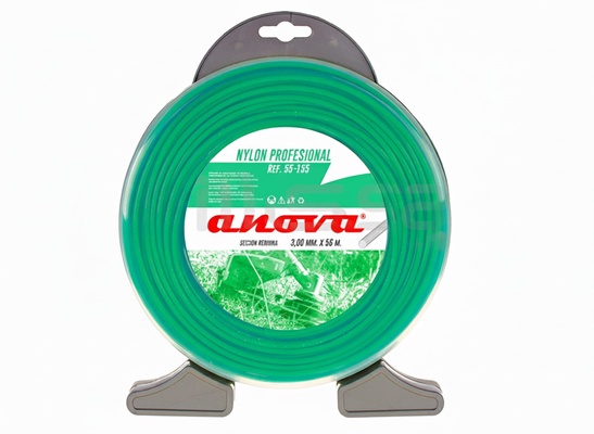 Hilo Desbrozadora Nylon Redondo 3,00 mm 56 Metros